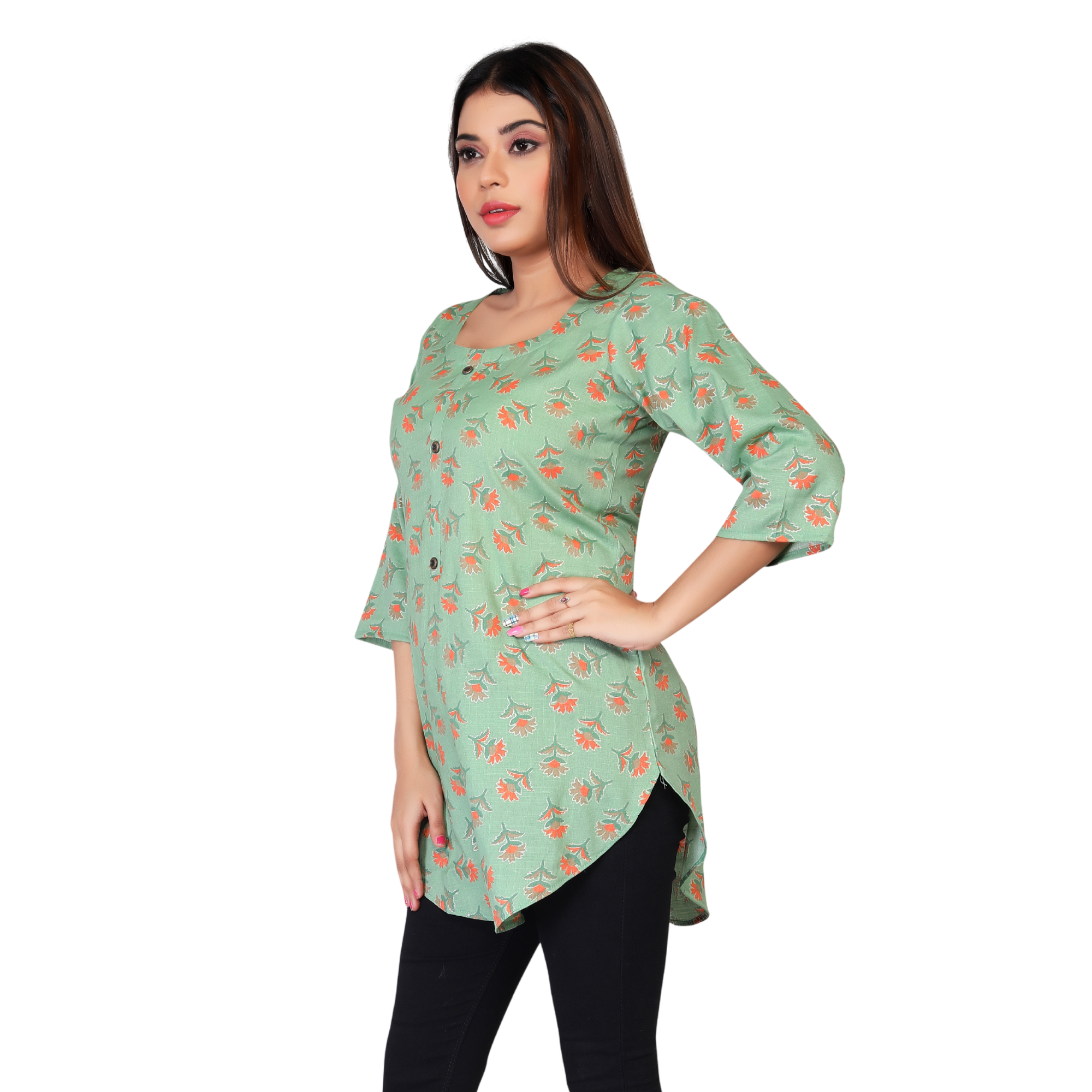 Cotton Short Kurti Tunic